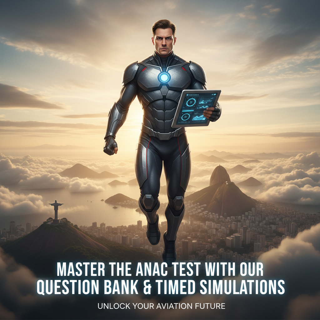 Domine a Prova ANAC com Nosso Banco de Questões e Simulados Cronometrados