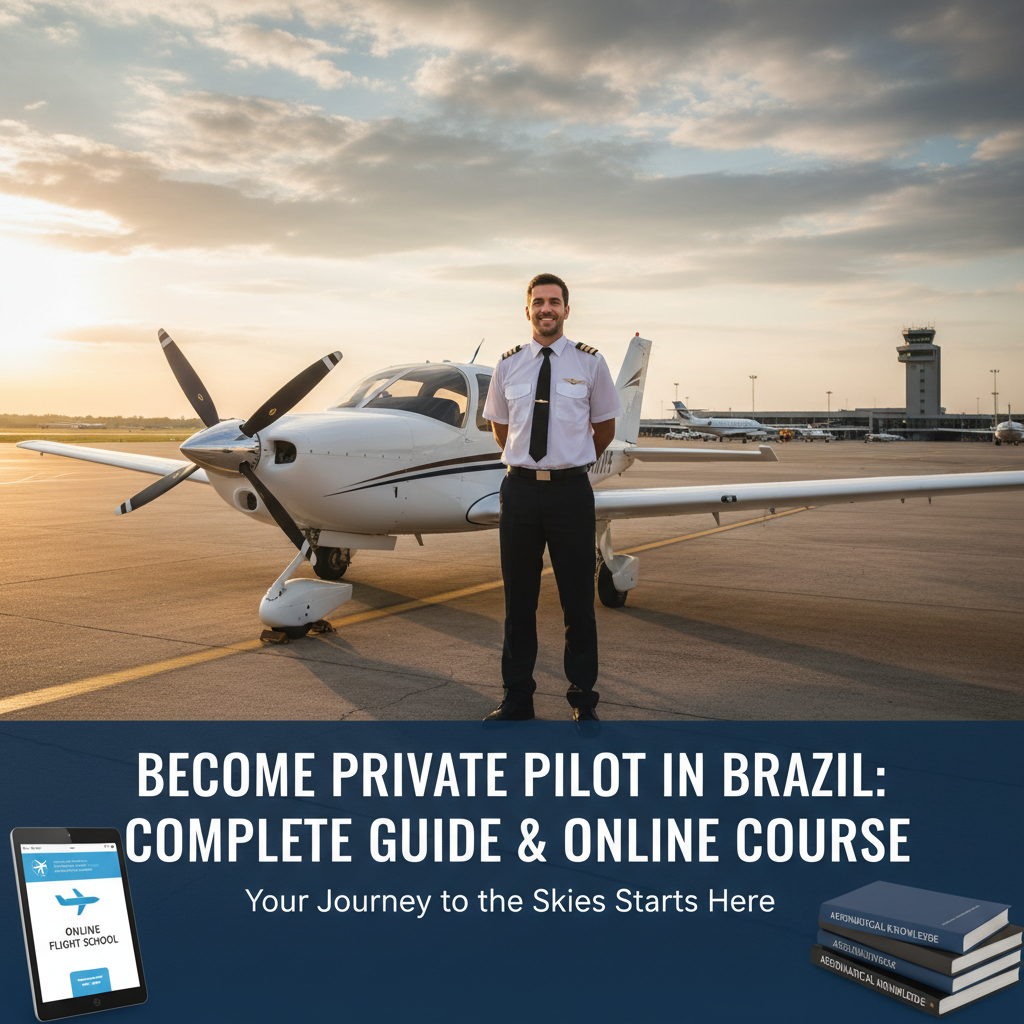 Como Ser Piloto Privado (PP) no Brasil: Guia Completo e Curso Online
